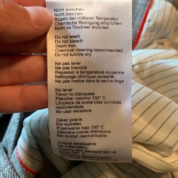 Olsen Europe linen blend brown blazer. Size 4 - Picture 6 of 11